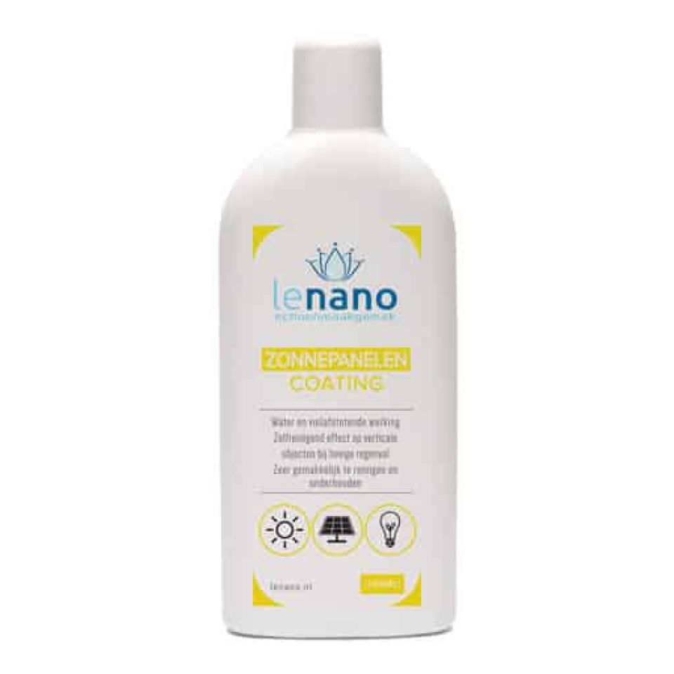 Lenano Zonnepanelen Nano Coating front