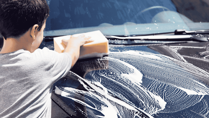 Zelf auto wassen