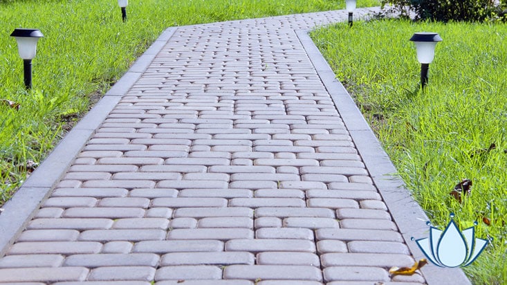 Een mooie tuin met nano steen coating - Lenano schoonmaakgemak